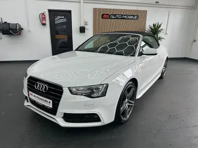 Gebraucht Audi A5 Cabriolet S-Line 170 PS (125 kW) 2012 Weiß Cabrio