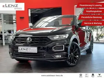 Gebraucht VW T-Roc Cabriolet R-line 150 PS (110 kW) 2021 Deep black perleffekt Cabrio