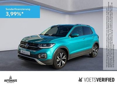Blau Gebraucht 2021 VW T-Cross Style SUV | 18.440 € (Guter Preis)