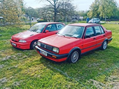 Gebraucht VW Jetta 75 PS (55 kW) 1990 Rot Limousine