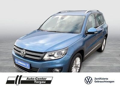 Gebraucht VW Tiguan Cup 160 PS (117 kW) 2014 Blau SUV