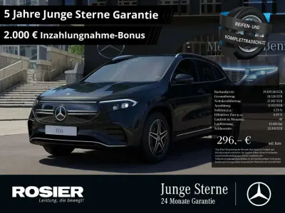 Gebraucht Mercedes EQA300 Advanced 167 kW (228 PS) 2024 Schwarz / kosmosschwarz SUV