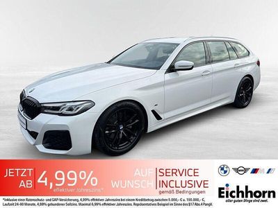 Gebraucht BMW 520 M Sport 190 PS (139 kW) 2023 Alpinweiss iii Kombi