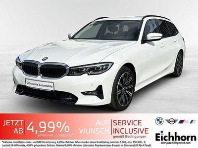 Gebraucht BMW 320 Sport Line 184 PS (135 kW) 2021 Alpinweiss iii Kombi