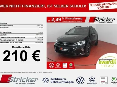 Gebraucht VW Taigo R-line 150 PS (110 kW) 2025 Deep black perleffekt (metallic) SUV
