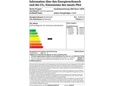 Nuova Peugeot 3008 Allure 145 CV (106 kW) 2026 Nero SUV