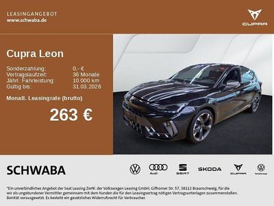Gebraucht Cupra Leon 150 PS (110 kW) 2025 Schwarz Limousine