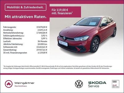Gebraucht VW Polo Goal 95 PS (69 kW) 2025 Rot Kleinwagen