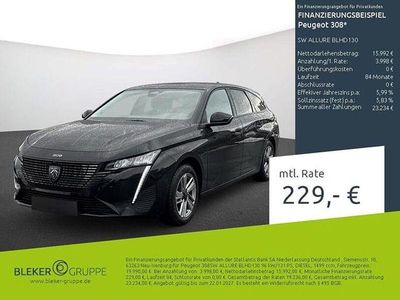 Schwarz Gebraucht 2022 Peugeot 308 Limousine | 19.990 € (Guter Preis)