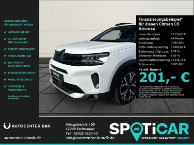 Gebraucht Citroën C5 Aircross Shine 131 PS (96 kW) 2023 Weiß SUV