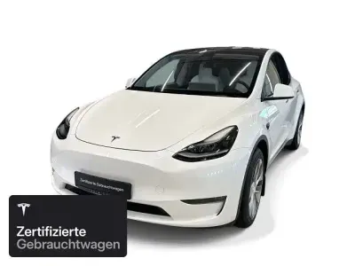 Gebraucht Tesla Model Y Long Range AWD 258 kW (351 PS) 2023 Pearl white multicoat SUV