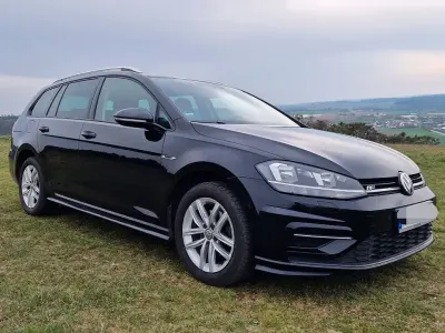 Brugt VW Golf VII R-line 150 HK (110 kW) 2018 Sort Stationcar