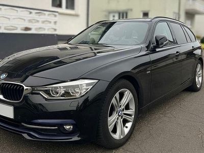 Second-hand BMW 318 Sport Line 150 CP (110 kW) 2018 Negru Break