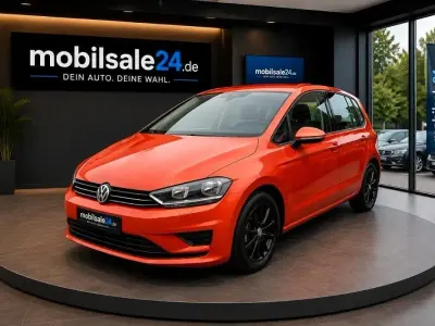 Gebraucht VW Golf Sportsvan Trendline 86 PS (63 kW) 2014 Rot Van / Kleinbus