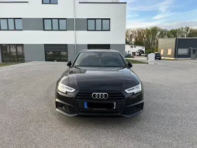 Używany Audi A4 S-Line 150 KM (110 kW) 2017 Czarny Sedan/Limuzyna