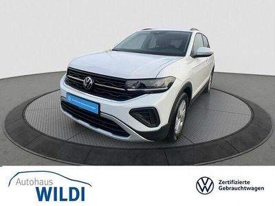 Gebraucht VW T-Cross Life 95 PS (69 kW) 2024 Weiß SUV