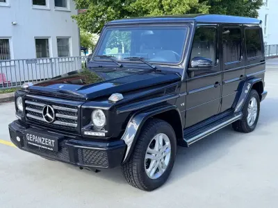 Gebraucht Mercedes G500 421 PS (309 kW) 2017 Obsidian schwarz SUV