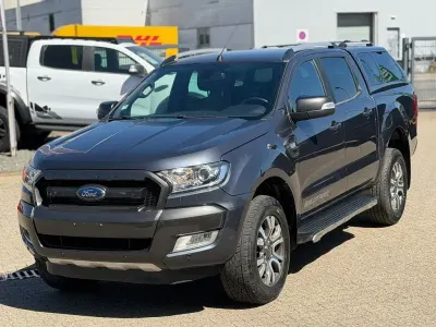 Brugt Ford Ranger Wildtrack 200 HK (147 kW) 2018 Grå Pickup / Ladvogn