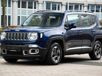 Gebraucht Jeep Renegade Longitude 140 PS (102 kW) 2017 Blau SUV
