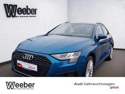 Gebraucht Audi A3 Sportback e-tron Advanced Plus 204 PS (150 kW) 2023 Atollblau metallic Kleinwagen