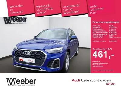 Second-hand Audi Q5 S-Line 163 CP (119 kW) 2023 Albastru SUV