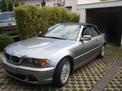 Gebraucht BMW 320 Cabriolet Sport Line 170 PS (125 kW) 2003 Silber Cabrio