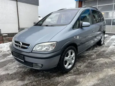 Brugt Opel Zafira Elegance 147 HK (108 kW) 2003 Grå MPV