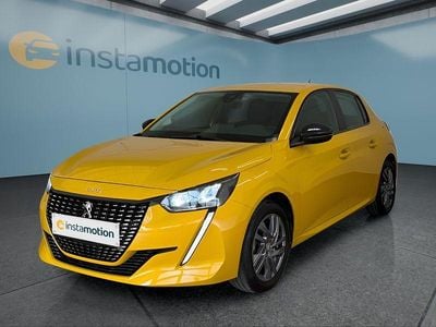 Gebraucht Peugeot 208 Active 75 PS (55 kW) 2022 Gelb Kleinwagen