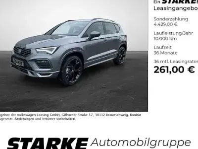 Neu Seat Ateca Black Edition 150 PS (110 kW) 2026 Grau (graphitgrau) SUV