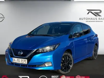 Gebraucht Nissan Leaf 110 kW (150 PS) 2021 Blau Kleinwagen