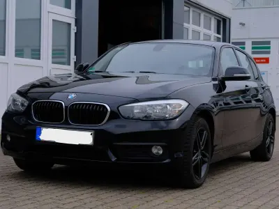 Gebraucht BMW 116 Advantage 116 PS (85 kW) 2015 Schwarz Kleinwagen