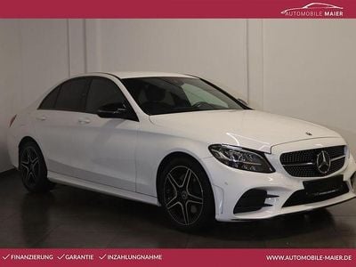 Gebraucht Mercedes C180 AMG line 156 PS (114 kW) 2020 Weiß Limousine