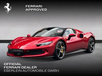Second-hand Ferrari 296 829 CP (609 kW) 2024 Roșu Cabrio