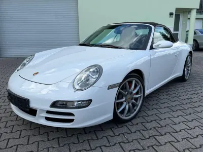 Gebraucht Porsche 911 Carrera 4S Cabriolet 355 PS (261 kW) 2008 Weiß Cabrio