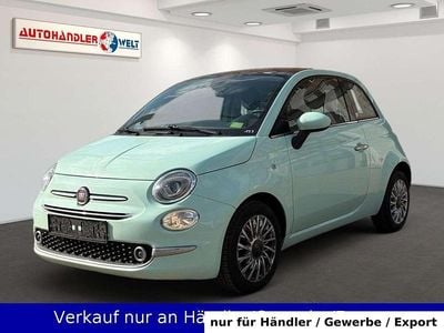 Begagnad Fiat 500 Lounge 69 HK (50 kW) 2017 Grön Halvkombi