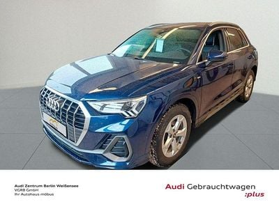 Gebraucht Audi Q3 S-Line 150 PS (110 kW) 2022 Navarrablau metallic SUV