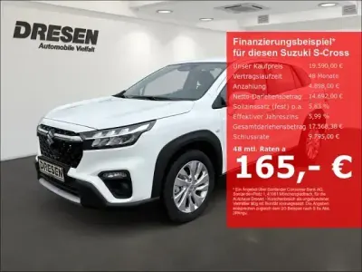 Neu Suzuki SX4 S-Cross 129 PS (94 kW) 2025 Weiß SUV