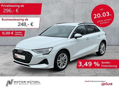 Gebraucht Audi A3 Advanced 116 PS (85 kW) 2025 Gletscherweiß metallic Limousine