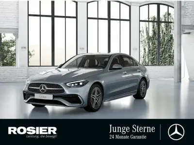 Brugt Mercedes C300e Premium 204 HK (150 kW) 2025 Sølv Sedan