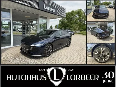 Neu Mazda 6e Takumi-Line 189 kW (258 PS) 2026 Blau Limousine