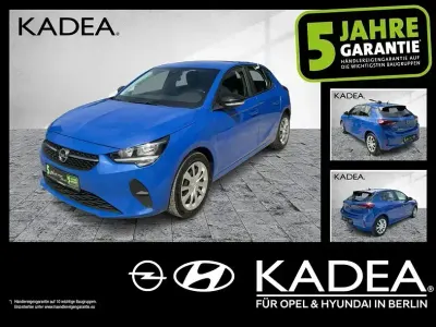 Gebraucht Opel Corsa Edition 101 PS (74 kW) 2022 Perl blau/voltaik blau (metallic) Kleinwagen