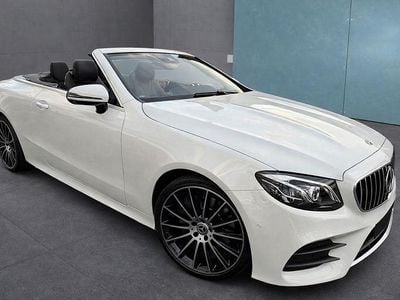 Usata Mercedes E220 AMG line 194 CV (142 kW) 2019 Bianco Cabrio
