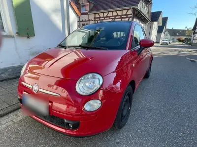 Usata Fiat 500 86 CV (63 kW) 2011 Rosso Utilitaria