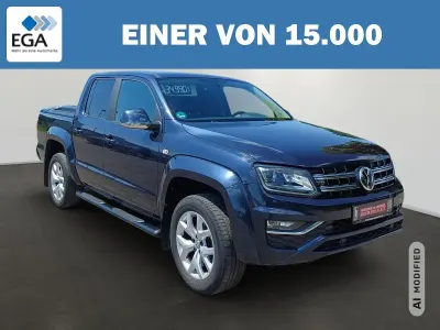 Gebraucht VW Amarok Highline 224 PS (164 kW) 2017 Blau metallic Pickup