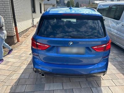 Gebraucht BMW 218 Gran Tourer Sport Line 140 PS (102 kW) 2020 Blau Van / Kleinbus