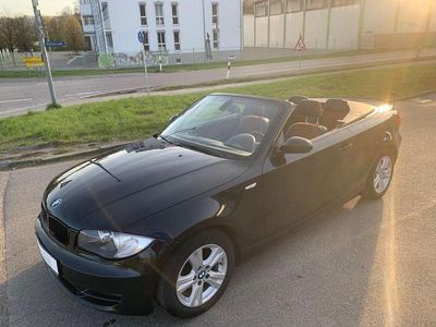 Gebraucht BMW 118 Cabriolet Advantage 143 PS (105 kW) 2009 Schwarz Cabrio