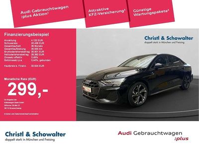 Usata Audi A3 S-Line 150 CV (110 kW) 2025 Nero Berlina