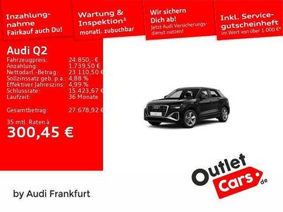Gebraucht Audi Q2 S-Line 150 PS (110 kW) 2023 Mythosschwarz metallic SUV