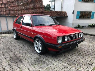 Gebraucht VW Golf II GTD 90 PS (66 kW) 1987 Rot Kleinwagen