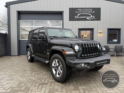 Gebraucht Jeep Wrangler Unlimited Sahara 272 PS (200 kW) 2021 Schwarz SUV